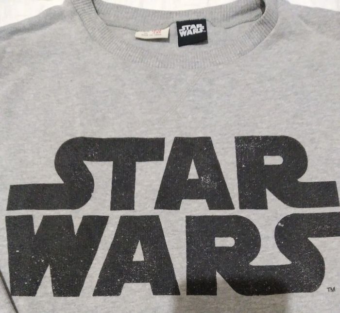 Zara sweat Star Wars gris 13 14 ns - photo numéro 2