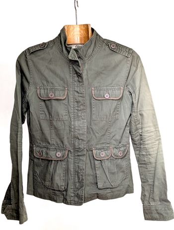 Veste militaire kaki - Etam (Taille 40) - Détails travaillés