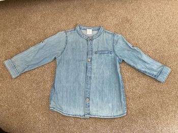 Chemise en jean garçon h&m