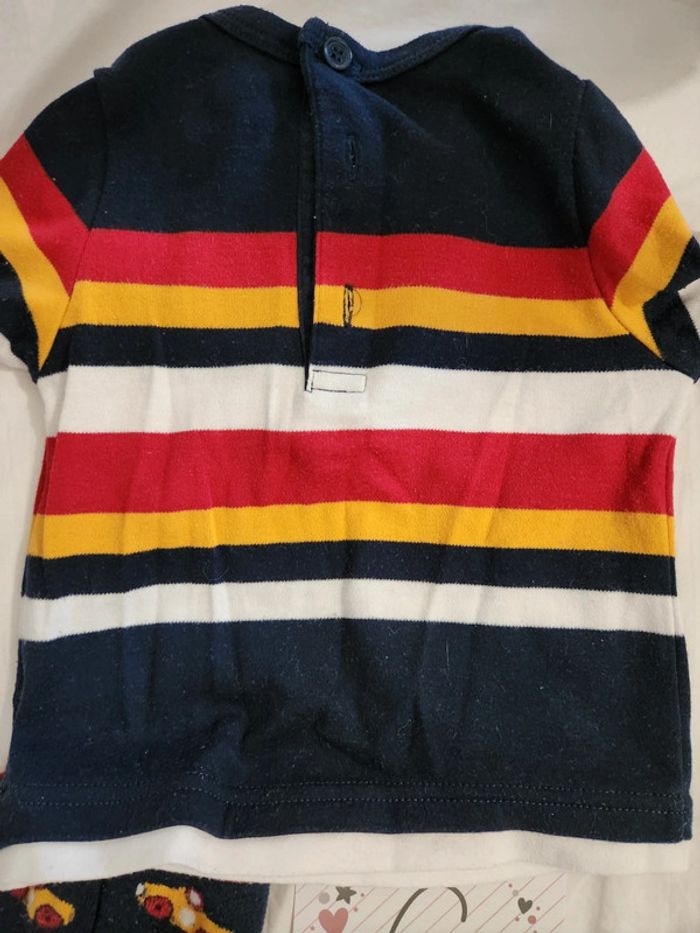 Haut et chaussette carrefour 6 mois - photo numéro 2