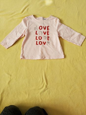 Haut Manches longues 12 mois