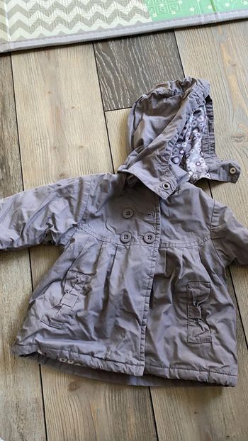 Veste Kimbaloo 12 mois fille gris violet