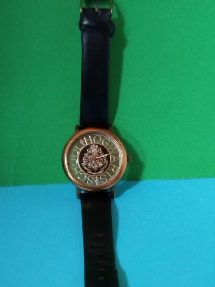Montre Hogwarts school bronze crest