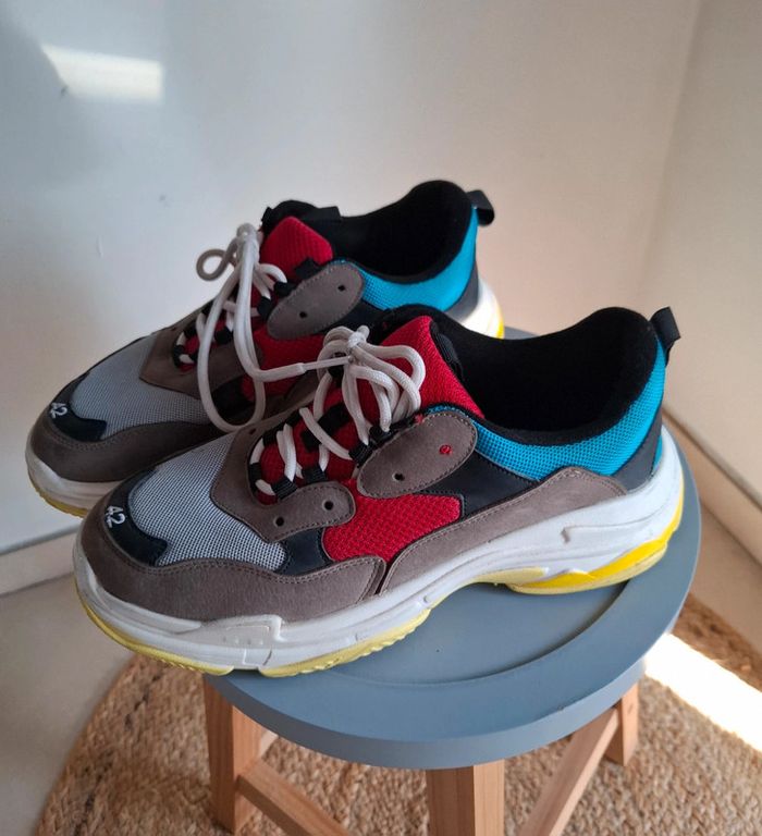 Baskets multicouleurs 🩷