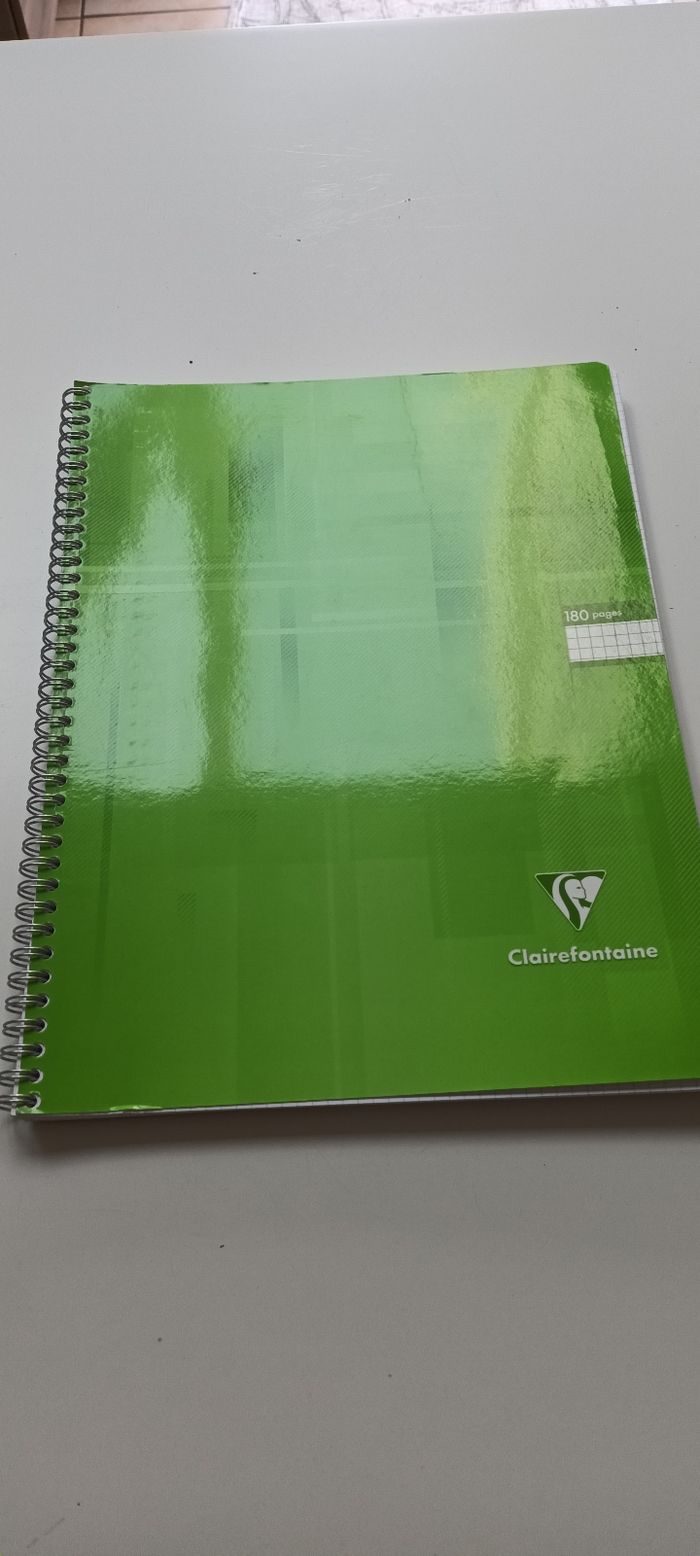 Cahier 180 pages 5x5