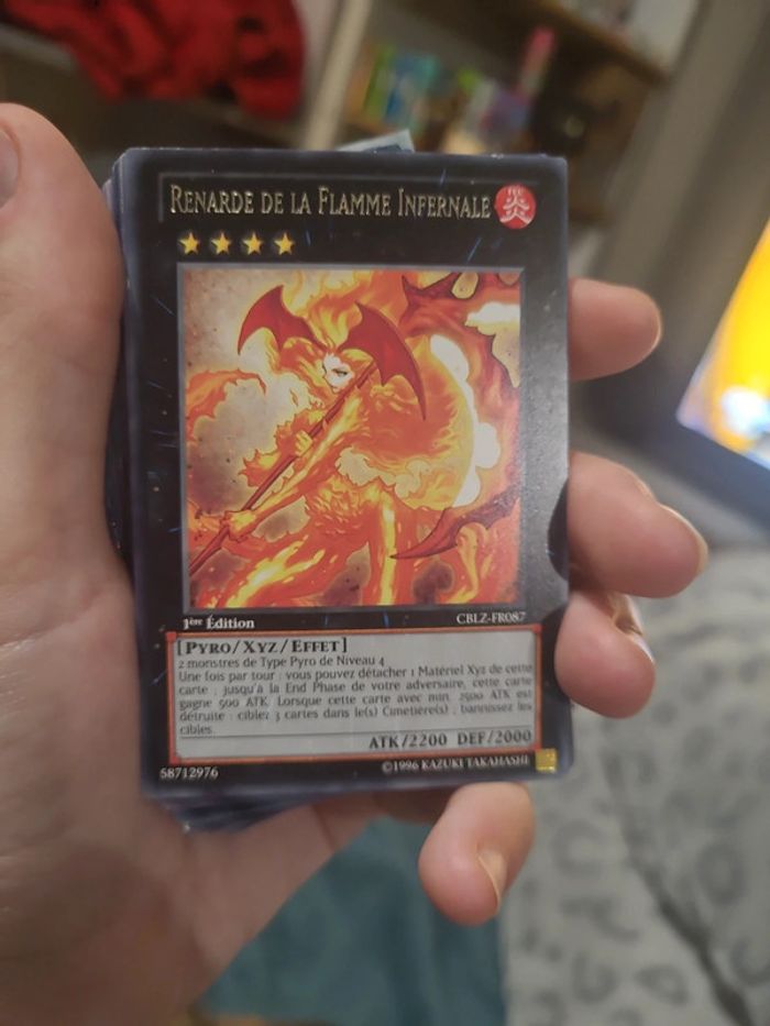 Carte renarde de la flamme infernale