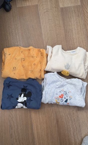 Lot de pyjamas 3 mois