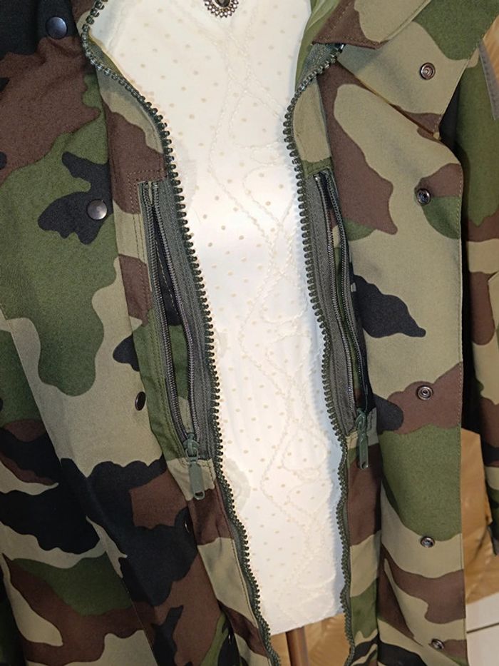 Parka GoreTex Militaire- Authentique Armée de terre - photo numéro 2