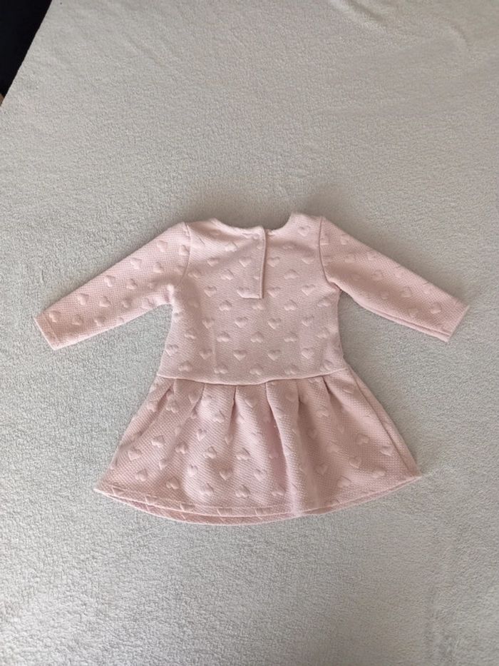 Robe rose pâle 9 mois - photo numéro 2