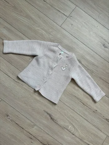 Gilet rose Orchestra 12 mois très peu porté