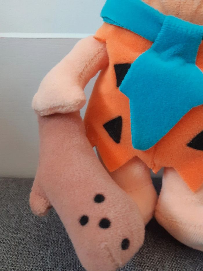 Peluche / Doudou Pierrafeu Fred le père - photo numéro 5