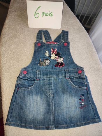 Robe en jean minnie