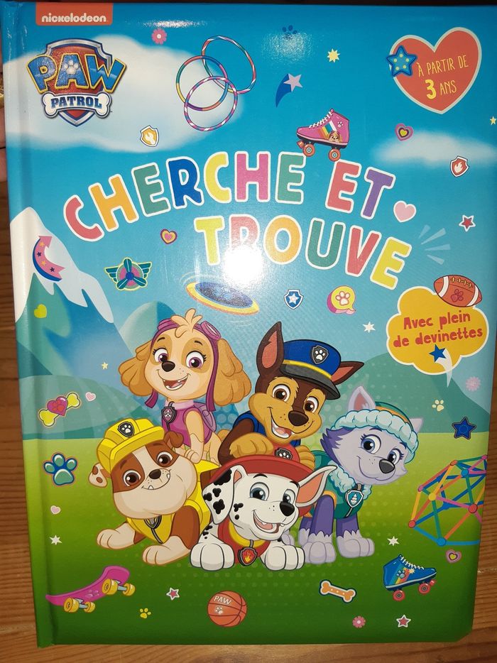 Cherche et trouvé Pat patrouille