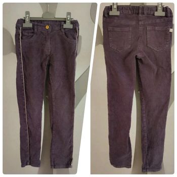 Pantalon violet La compagnie des petits taille 7 ans