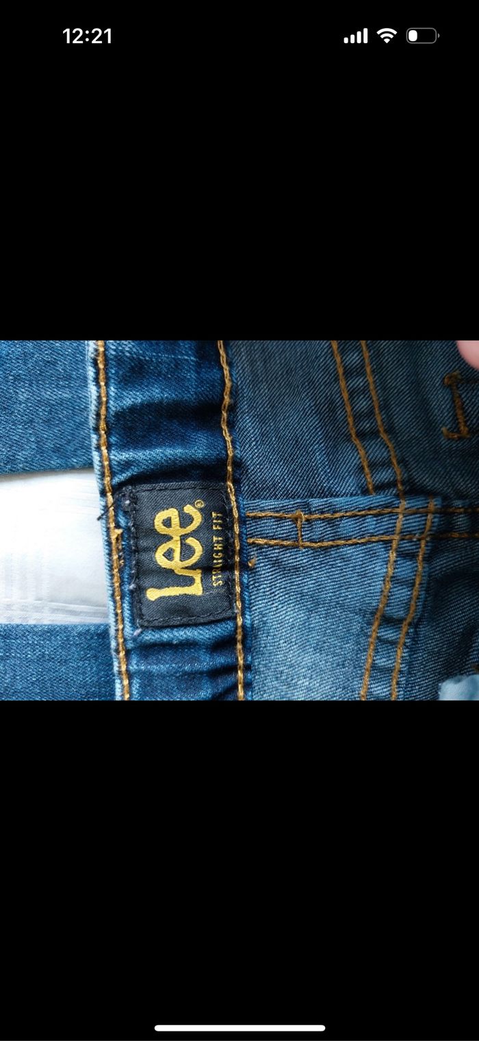 Jeans Lee Straight Fit taille 7 ans - photo numéro 2