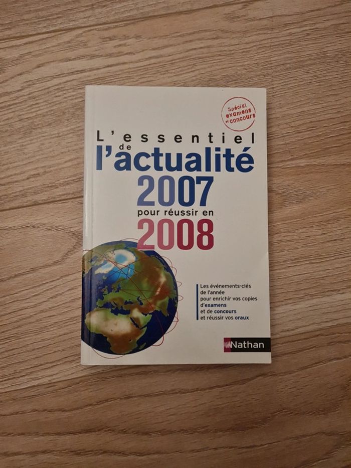 L'essentiel de l'actualité 2007