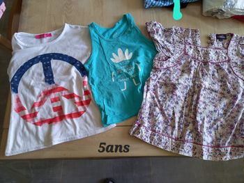 3 t-shirt 5ans