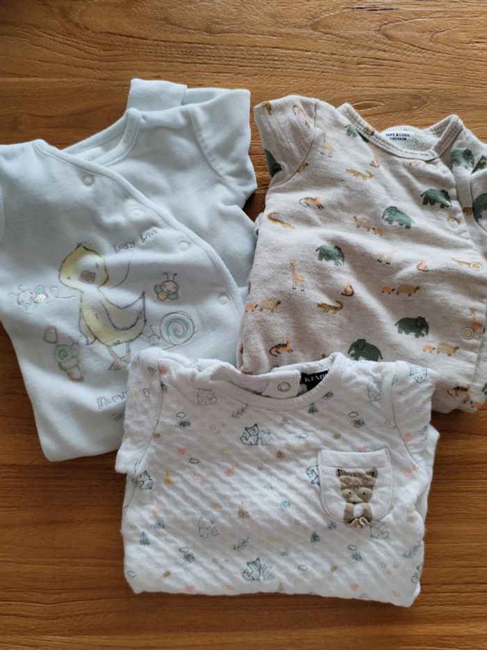 Lot de 3 pyjamas
