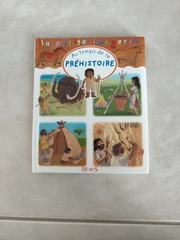 Livre Au temps de la préhistoire