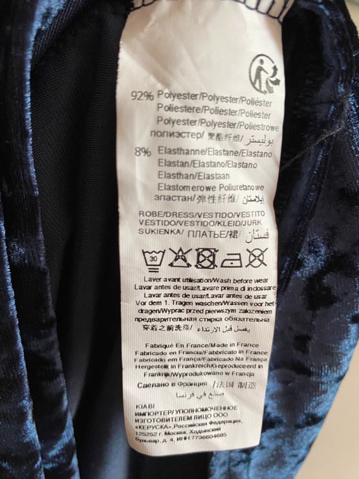 Robe effet velour - photo numéro 3