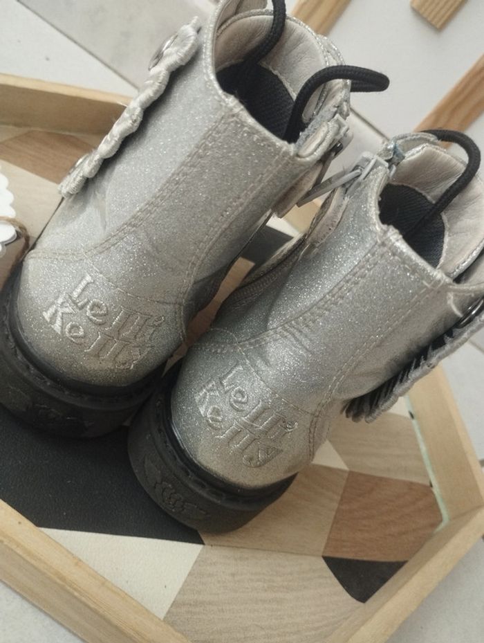 Bottines argentées lelli Kelly 31 - photo numéro 7