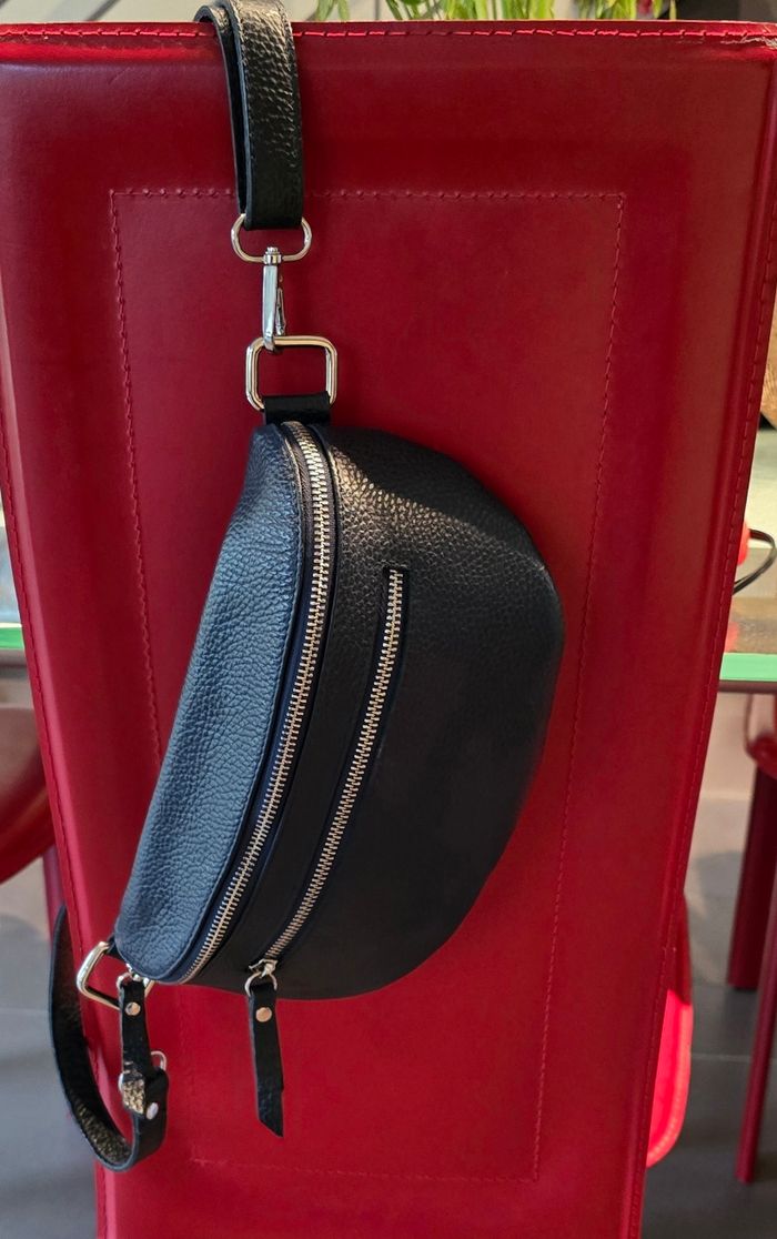 Sac banane femme bleu foncé - photo numéro 4