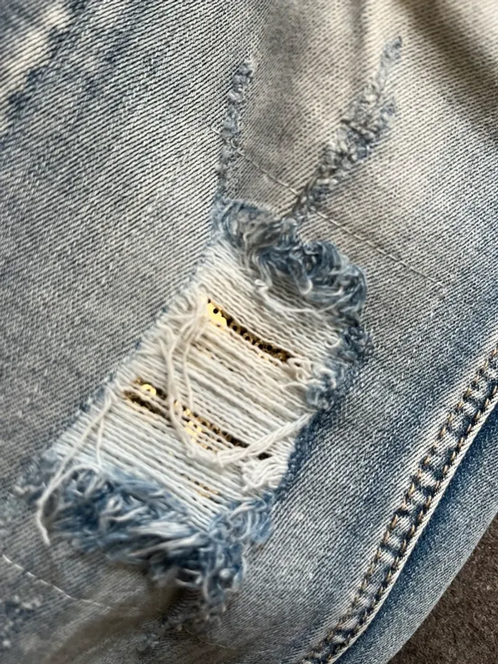 Jean Slim Luizacco détails sequins - photo numéro 4