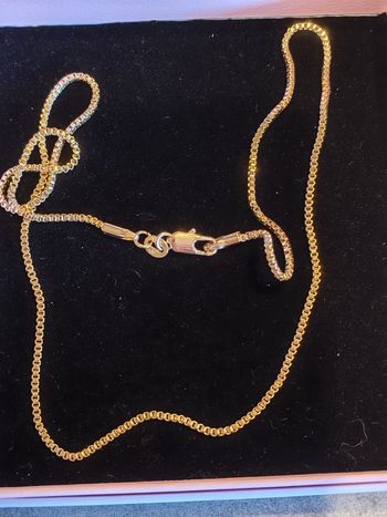 Chaîne mailles vénitienne 