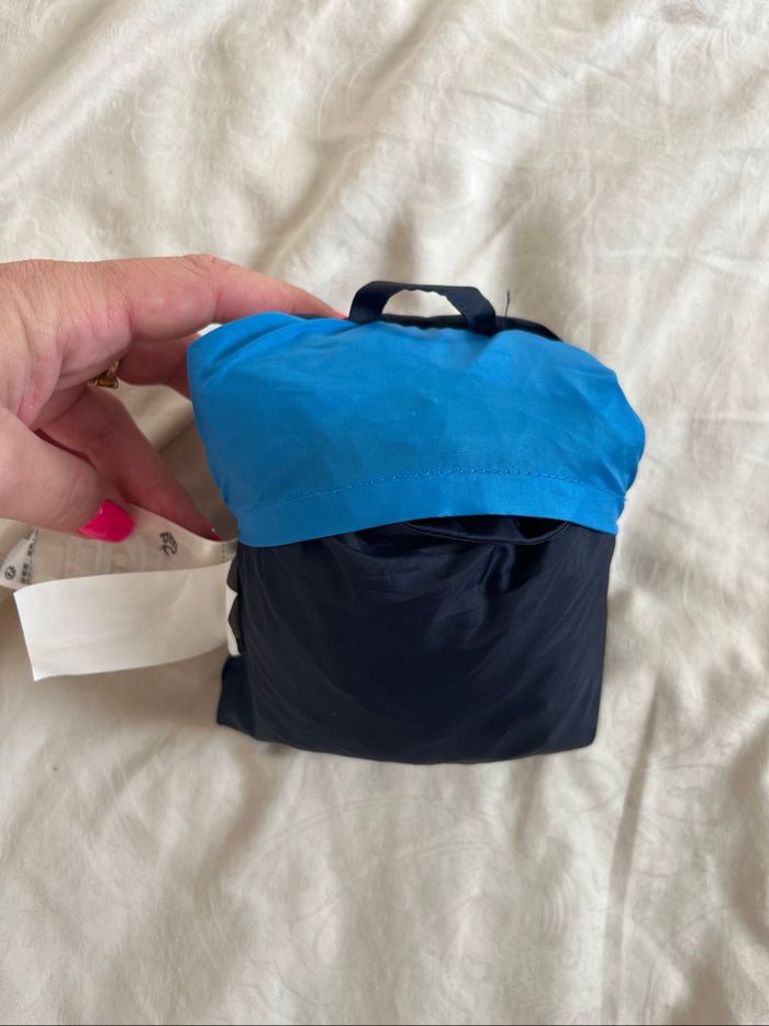 Poncho de pluie Décathlon bleu marine 6A TBE - photo numéro 8