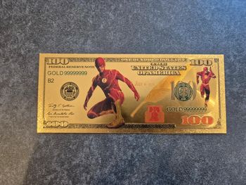 Billet OR à collectionner Flash DC Comics