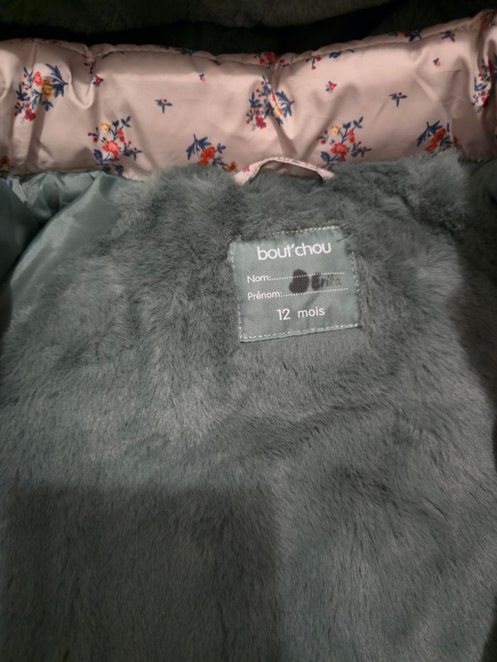 Lot de manteaux  hiver bebe fille 12 mois - photo numéro 7