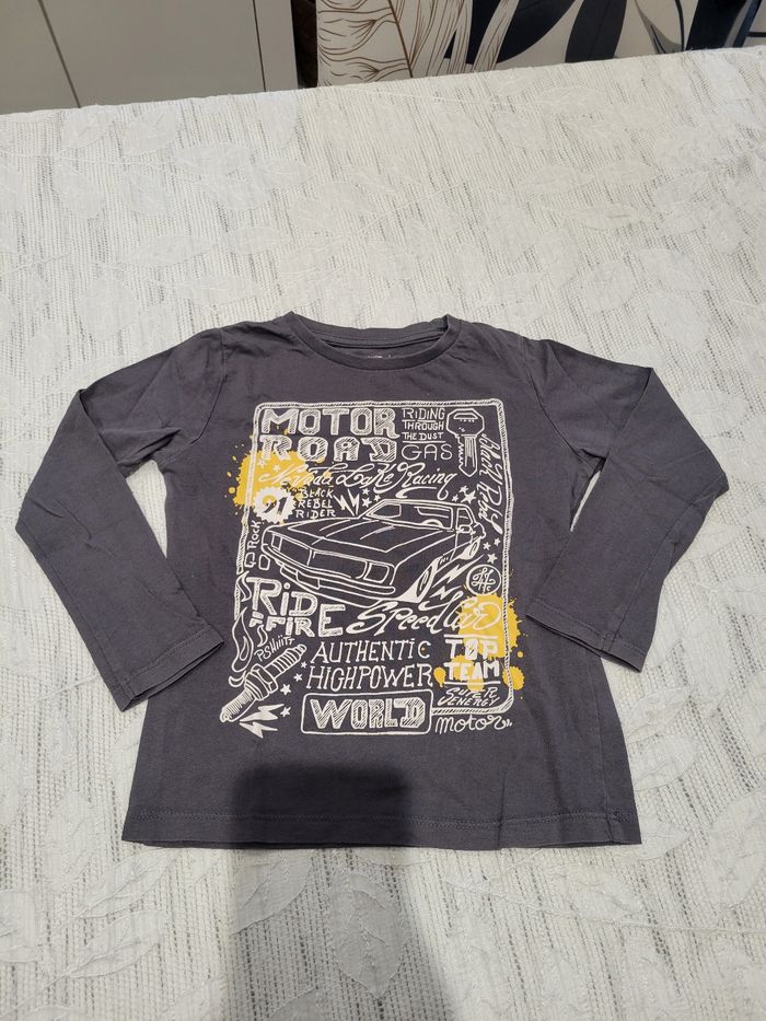 Lot 4 T-shirts manches longues 4 ans - photo numéro 4