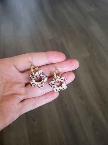Boucles d'oreilles fleurs