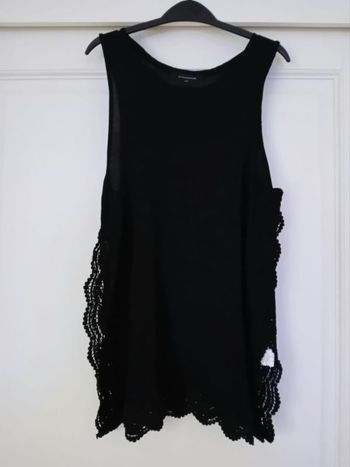 tunique dentelle noir atmosphere 40