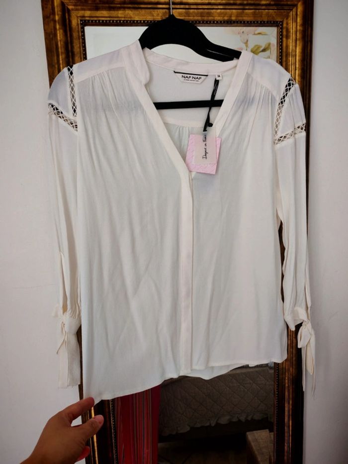 Blouse/chemise naf naf neuve - photo numéro 2