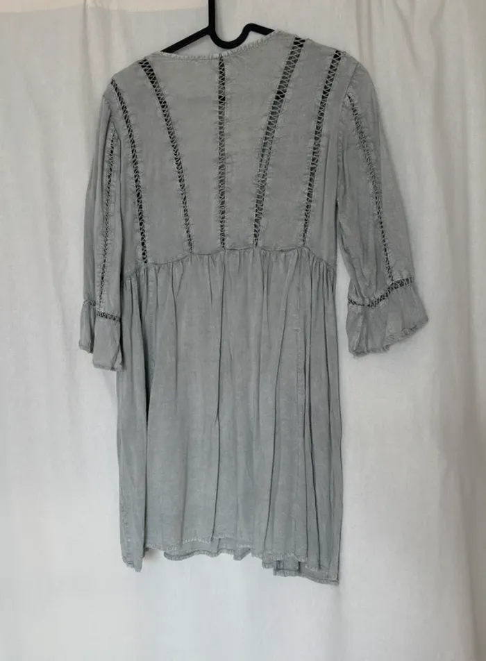 Robe fluide kaki PLT - photo numéro 7
