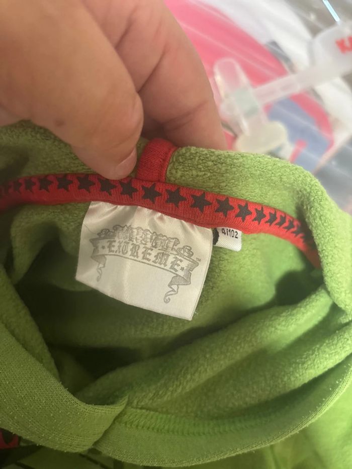 Pull à capuche Spiderman taille 4ans - photo numéro 4