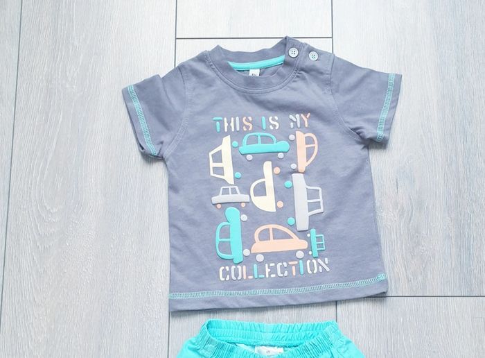 Ensemble short et maillot. Garçon 6 mois - photo numéro 2