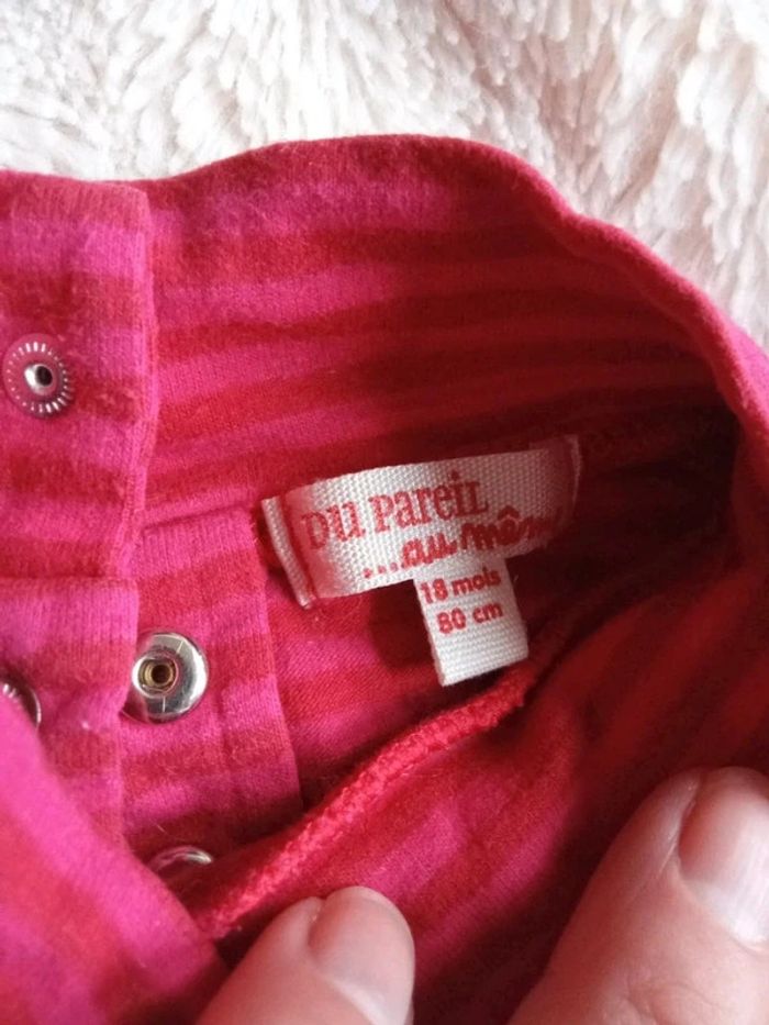 Tshirt col roulé DPAM 18 mois - photo numéro 3