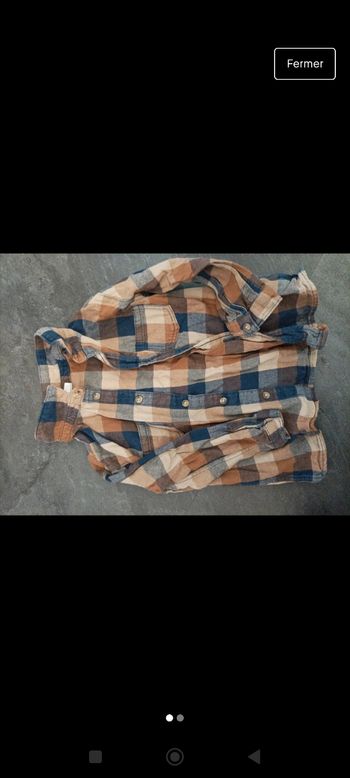 Chemise a carreaux H&M taille 92