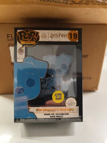 Pins geant funko ron weasley patronus