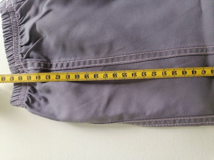 Pantalon fille gris et rose multipoches - photo numéro 10