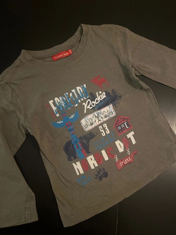 Tee-shirts manches longues 4 ans