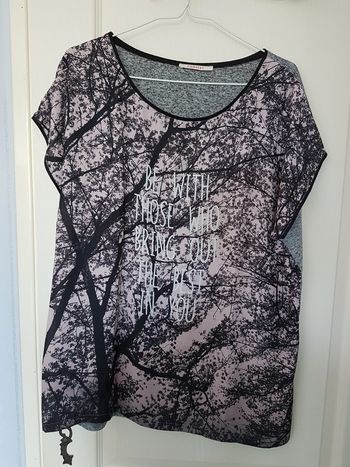 Tshirt gris Camaïeu