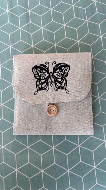 Pochette à barrettes