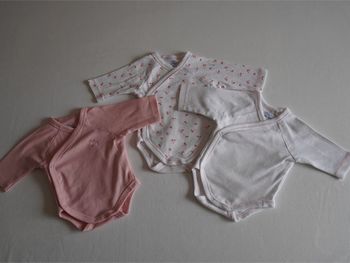 Lot n°2 de 3 Bodies ML Mots d'enfants pour Fille Taille : Naissance 50 cm