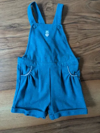 Salopette short