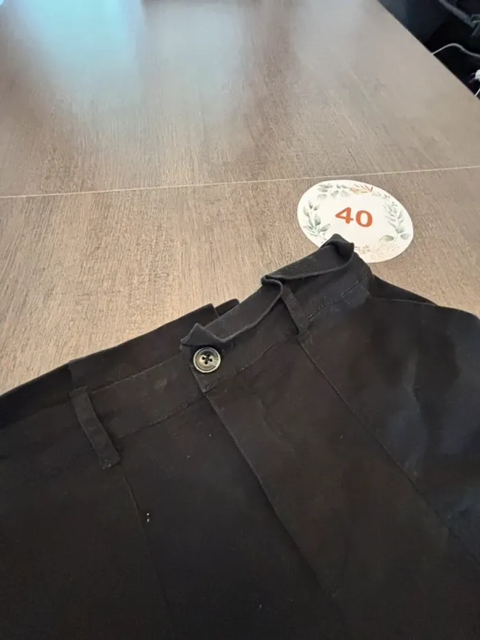 Short taille haute noir - photo numéro 2