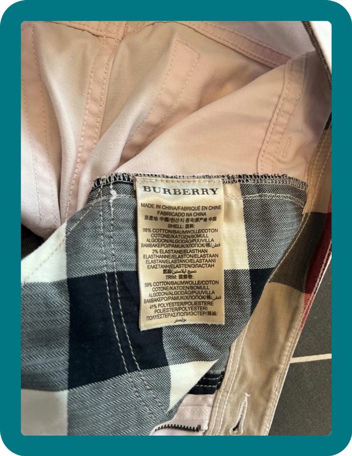Jean slim regular été rose pale taille 27 - Burberry Brit - photo numéro 6
