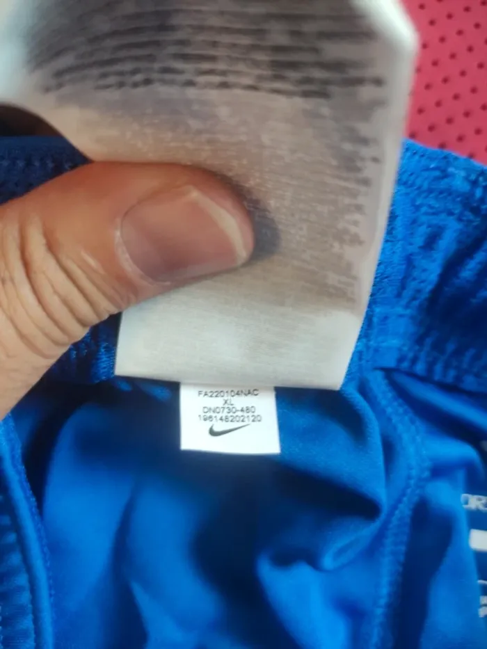 Short de foot France, Nike Authentique Officiel taille Adulte XL Slim, Neuf - photo numéro 10